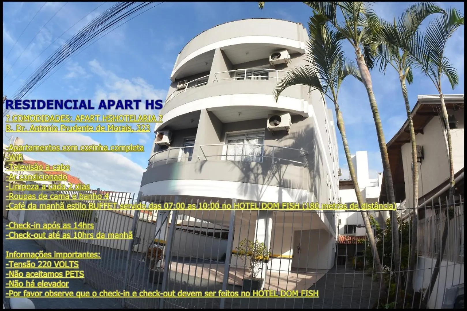 Apart Hs & Baleia Franca Florianópolis Brasil